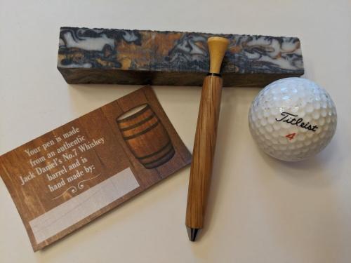 2 mm Golf Pencil - Jack Daniels